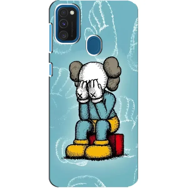 Чехол с принтом «Плач Bearbrick» для Samsung Galaxy A21s