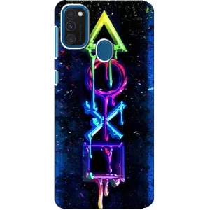 Чохли з тематикою Кіберспорт для Samsung Galaxy A21s (VPrint) (Pleystation лого)
