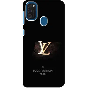 Чехлы Луи Витон для Samsung Galaxy A21s (AlphaPrint - LOUIS VUITTON) (ремешок LV)
