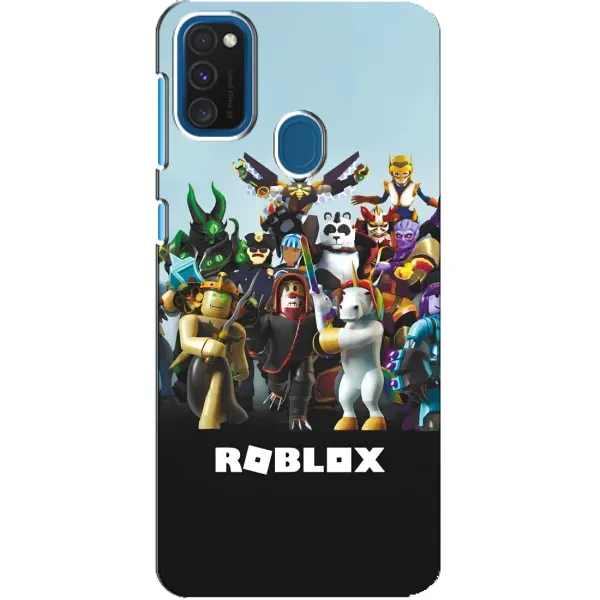 Чехол с принтом «ROBLEX» для Samsung Galaxy A21s
