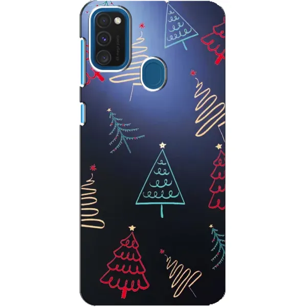 Чехол с принтом «Рождественские елки» для Samsung Galaxy A21s