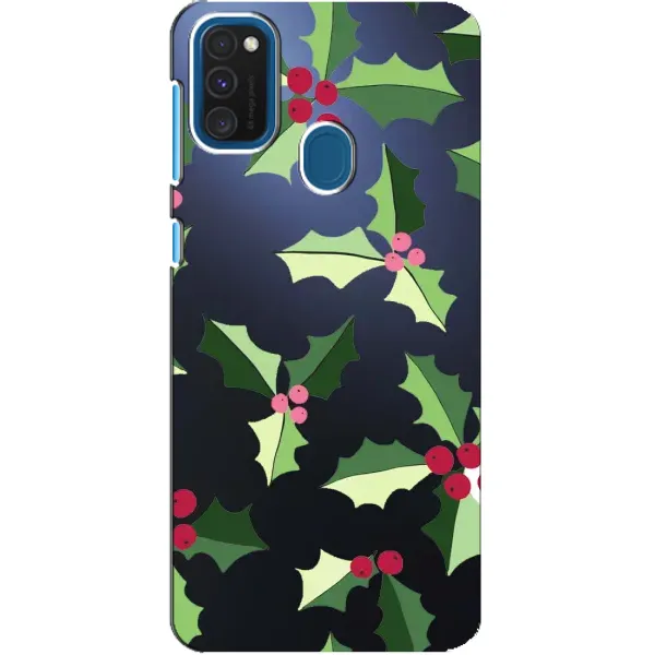 Чехол с принтом «Рождественский фон» для Samsung Galaxy A21s