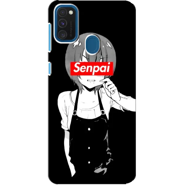 Чехол с принтом «Senpai» для Samsung Galaxy A21s
