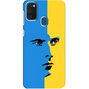 Украинские Чехлы для Samsung Galaxy A21s с картинкой УПА (AlphaPrint) (Степан Бандера)