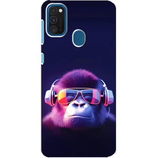 Чехол с принтом «Стильная обезьяна» для Samsung Galaxy A21s