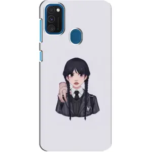 Чохли Венсдей на Samsung Galaxy A21s Уенсдей (AlphaPrint) (Венздей і Річ)