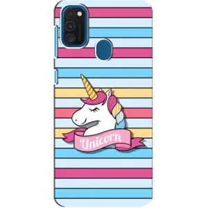 Чехол для Самсунг А21с - (Единорожки - Новинки) (AlphaPrint) (Unicorn)
