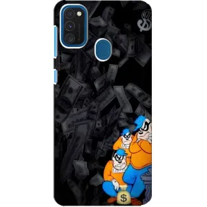 Чехлы с крутыми принтами для Samsung Galaxy A21s - (PREMIUMPrint) (Воры)