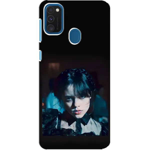 Чехол с принтом «взгляд Уэнздей» для Samsung Galaxy A21s Чехол с принтом «взгляд Уэнздей» для Samsung Galaxy A21s