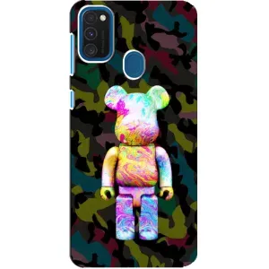 Чехлы для Samsung Galaxy A21s - Bearbrick Louis Vuitton (PREMIUMPrint) (Яркий Bearbrick)