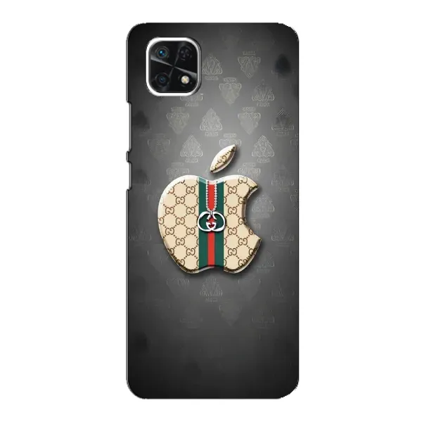 Чохол з принтом «Apple gucci» для Samsung Galaxy A22 5G