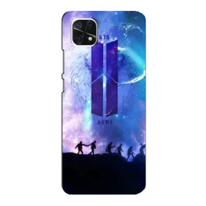 Чехлы BTS для Samsung Galaxy A22 5G (AlphaPrint) (Army BTS)