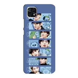 Чехлы BTS для Samsung Galaxy A22 5G (AlphaPrint) (Bangtan)