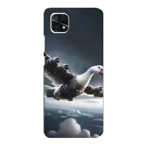 Чехол с мемом Тралалело тралала на Samsung Galaxy A22 5G (Бомбардини гусини)