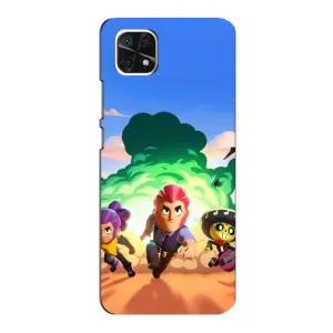 Чехол для Samsung Galaxy A22 5G Бравл Старс (VPrint) (Бравел Старс)