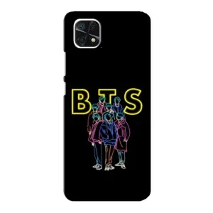 Чехлы BTS для Samsung Galaxy A22 5G (AlphaPrint) (BTS стайл)