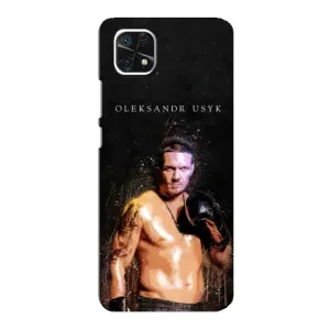 Чехол с картинкой Александр Усик для Samsung Galaxy A22 5G (Боксер Александр Усик)