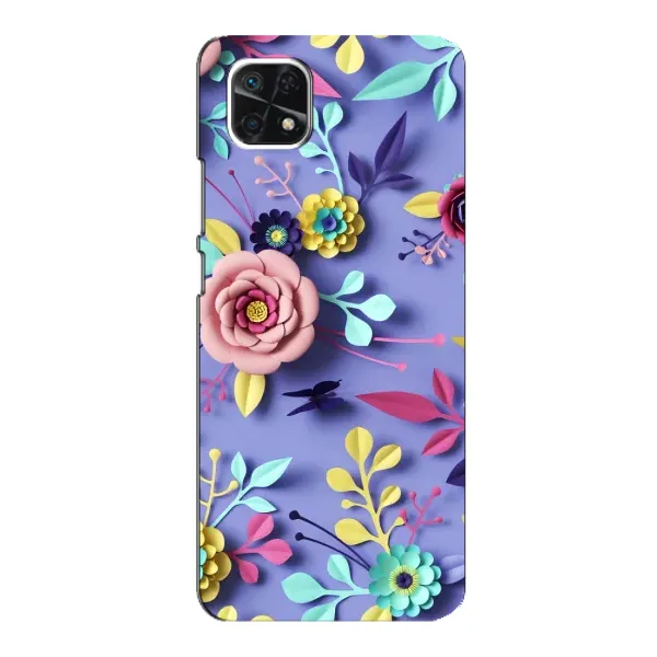 Чехол с принтом «Цветочный дизайн» для Samsung Galaxy A22 5G Чехол с принтом «Цветочный дизайн» для Samsung Galaxy A22 5G