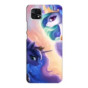 Чохол для Самсунг Гелексі А22 5ДЖи - (Єдинорожки - Новинки) (AlphaPrint) (Єдинорожки)