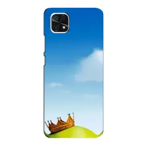 Чехол с мультфильмом Шрек на Samsung Galaxy A22 5G (Голова Шрека)