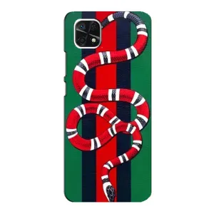 Чохли  GUCCI для Самсунг Гелексі А22 5ДЖи (AlphaPrint) (Gucci змія)