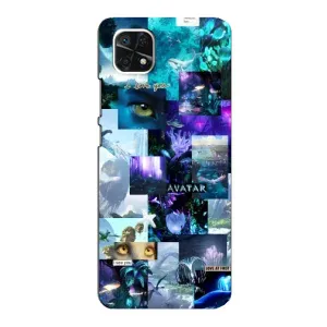 Чехлы с фильма АВАТАР для Samsung Galaxy A22 5G (AlphaPrint) (коллаж Аватар)