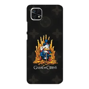 Чехлы для Samsung Galaxy A22 5G - Скрудж МакДак Louis Vuitton (PREMIUMPrint) (Король денег)