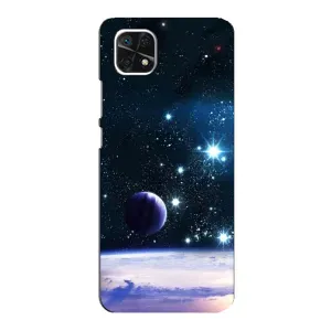 Космические Чехлы для Самсунг А22 (5G) (VPrint) (Космический вид)