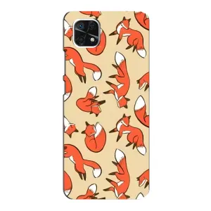 Чохли з картинкою Лисичка для Samsung Galaxy A22 5G (VPrint) (Лисички)