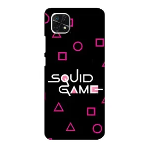 Чехол Гра в кальмара для Samsung Galaxy A22 5G (Паттерн Игра кальмара)