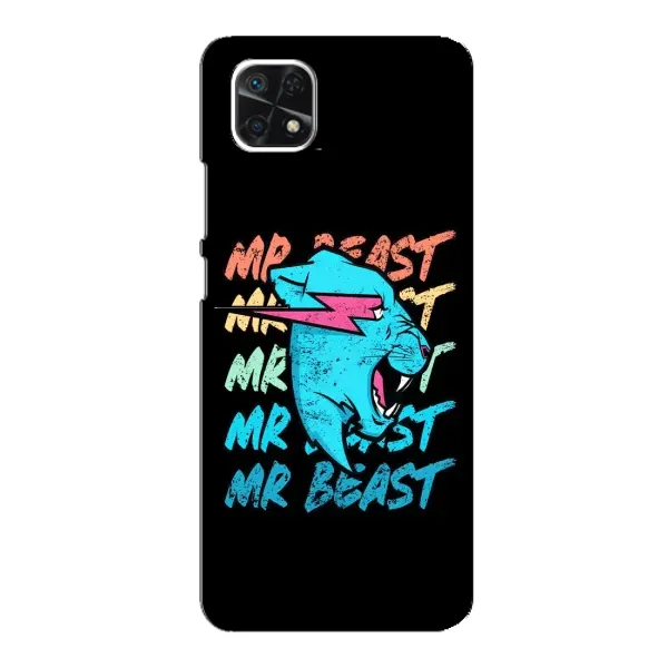 Чохол з принтом «logo Mr beast» для Samsung Galaxy A22 5G