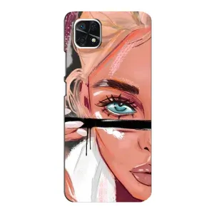 Чехол с печатью для Samsung Galaxy A22 5G - (Мода) (AlphaPrint)