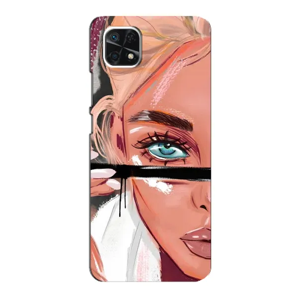 Чехол с принтом «Макияж» для Samsung Galaxy A22 5G