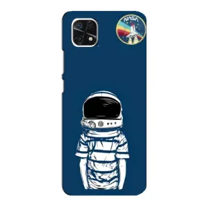 Чехол NASA для Samsung Galaxy A22 5G (AlphaPrint)