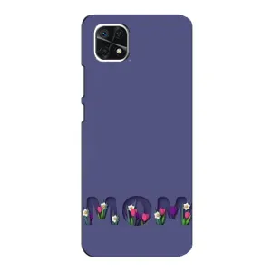 Чехлы для мамы на Samsung Galaxy A22 5G (Мама в цветах)
