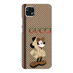Чохли  GUCCI для Самсунг Гелексі А22 5ДЖи (AlphaPrint) (Mickey GUCCI)