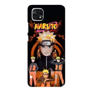 Naruto Anime Чехлы для Самсунг А22 (5G) (AlphaPrint) (Наруто из Аниме)