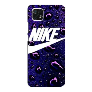 Чехол для Samsung Galaxy A22 5G - с принтом Найк (AlphaPrint) (Найк принт)