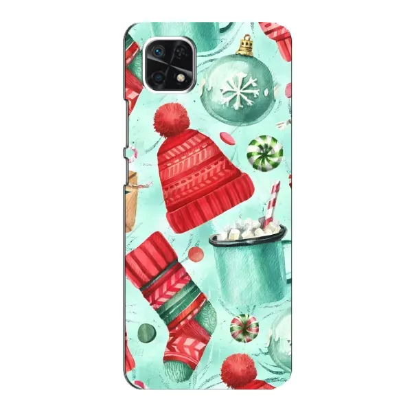 Чехол с принтом «Одежда НГ» для Samsung Galaxy A22 5G Чехол с принтом «Одежда НГ» для Samsung Galaxy A22 5G