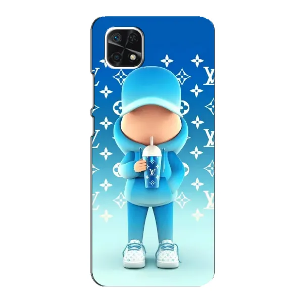 Чохол з принтом «Хлопець LV» для Samsung Galaxy A22 5G