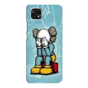 Чохли для Samsung Galaxy A22 5G - Bearbrick Louis Vuitton (PREMIUMPrint) (Плач Bearbrick)