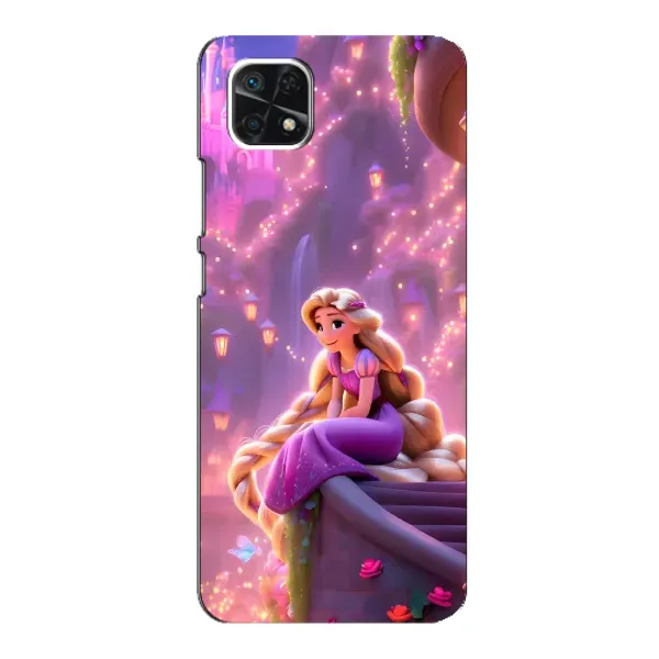 Чехол с принтом «Рапунцель в замке» для Samsung Galaxy A22 5G