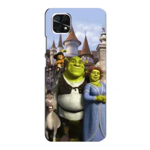 Чехол с мультфильмом Шрек на Samsung Galaxy A22 5G