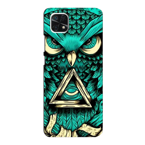 Чехол с принтом «Сова с глазом» для Samsung Galaxy A22 5G Чехол с принтом «Сова с глазом» для Samsung Galaxy A22 5G