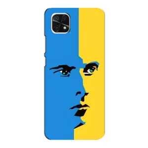 Украинские Чехлы для Samsung Galaxy A22 5G с картинкой УПА (AlphaPrint) (Степан Бандера)