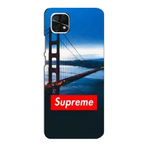 Чеохол для Samsung Galaxy A22 5G з картинкою Supreme (AlphaPrint) (Стиль Supreme)