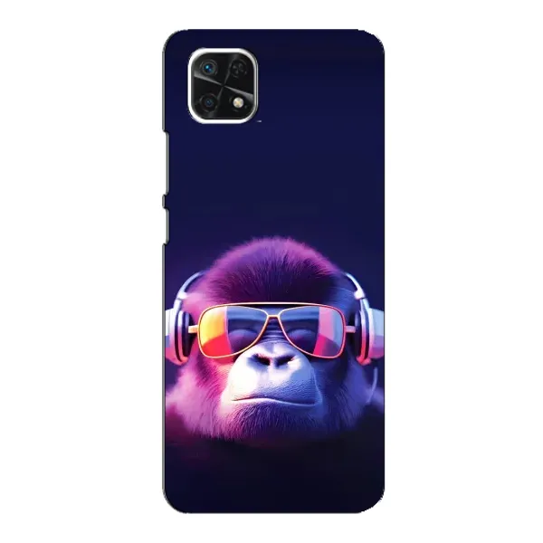 Чохол з принтом «Стильна мавпа» для Samsung Galaxy A22 5G Чохол з принтом «Стильна мавпа» для Samsung Galaxy A22 5G