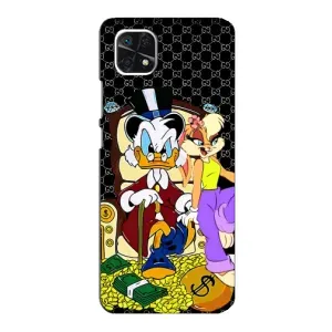 Чехлы для Samsung Galaxy A22 5G - Скрудж МакДак Louis Vuitton (PREMIUMPrint) (Стильная Утка)