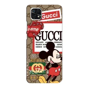Чохол Disney Mouse Samsung Galaxy A22 5G (PREMIUMPrint) (Стильний Міккі)