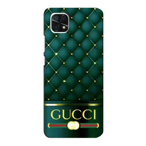 Чохли  GUCCI для Самсунг Гелексі А22 5ДЖи (AlphaPrint) (Текстура Гуччі)